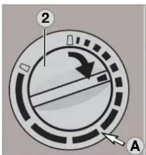 DOMETIC RMS 8405 - Réglage de la température de réfrigération - 1