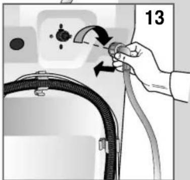 BOMPANI BOCA710E - N.B. Use the new hose provided with the machine. Do not reuse the old one. - 2