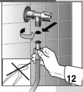 BOMPANI BOCA710E - N.B. Use the new hose provided with the machine. Do not reuse the old one. - 1