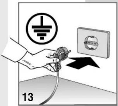 BOMPANI BOME810E - CONNECTING TO THE MAINS ELECTRICITY SUPPLY - 3