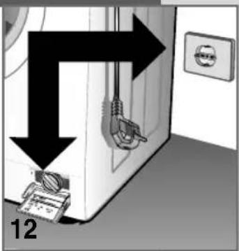 BOMPANI BOWM114E - CONNECTING TO THE MAINS ELECTRICITY SUPPLY - 2