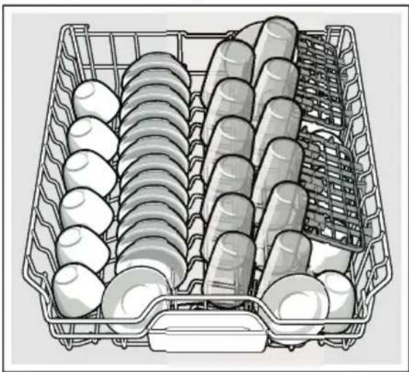BOSCH SHE3AR75UC - Chargement du panier supérieur - 1