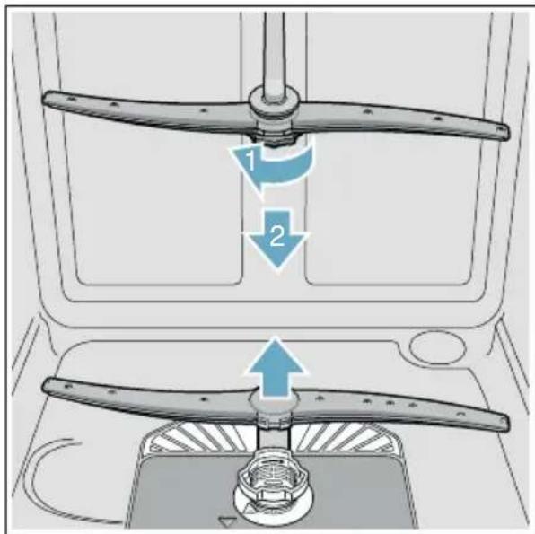 BOSCH SHE3AR75UC - Bras gicleurs - 1
