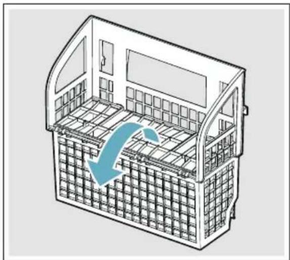 BOSCH SHE3AR75UC - Paniers à ustensiles - 1
