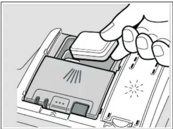 BOSCH SHE3AR75UC - Adding detergent - 2