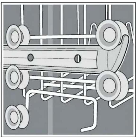 BOSCH SHE3AR75UC - Adjustable Upper Rack - 2