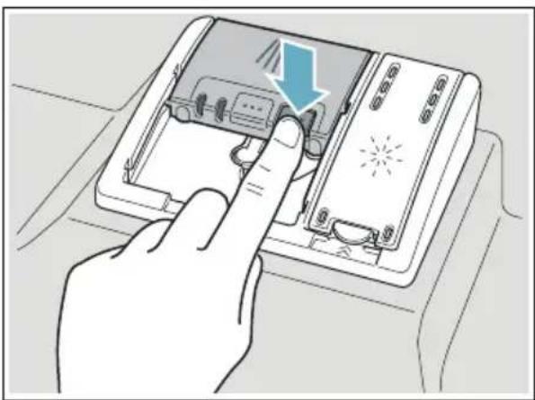 BOSCH SHE3AR75UC - Adding detergent - 1