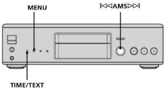 SONY SCDXA777ES - Using the Display - 2