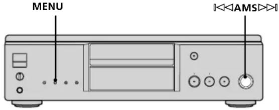 SONY SCDXA777ES - Wiedergeben einer CD unter Verwendung eines Filters (Digitalfilterfunktion) - 1