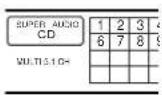 SONY SCDXA777ES - Affichage des informations relatives au disque chargé - 2