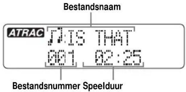 SONY DNE511 - Tijdens het afspelen van een ATRAC3plus-/ATRAC3-bestand - 1