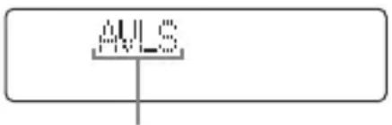 SONY DNE511 - Houd SOUND ingedrukt totdat "AVLS ON" verschijnt in het display. - 1