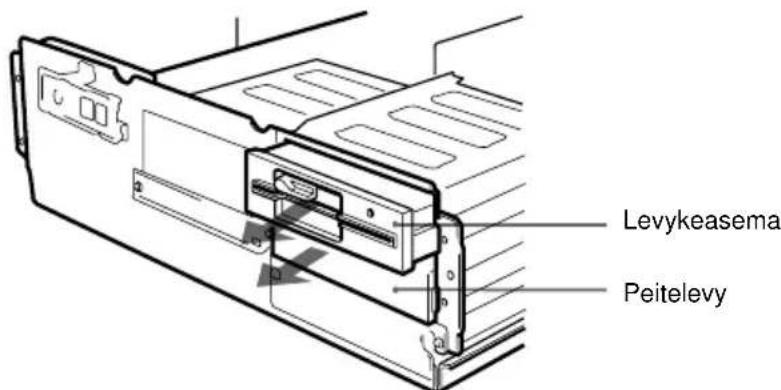 SONY CDU701 - Tilan valmistaminen asemalle - 3