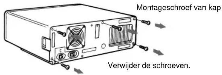 SONY CDU701 - De computer openen - 2