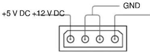 SONY CDU701 - DC INPUT-stik - 1