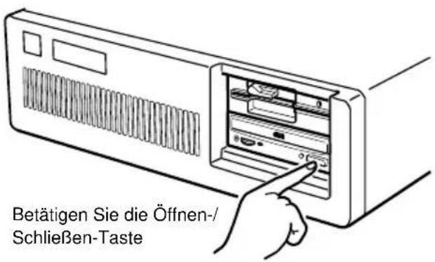 SONY CDU701 - Laufwerk starten - 1