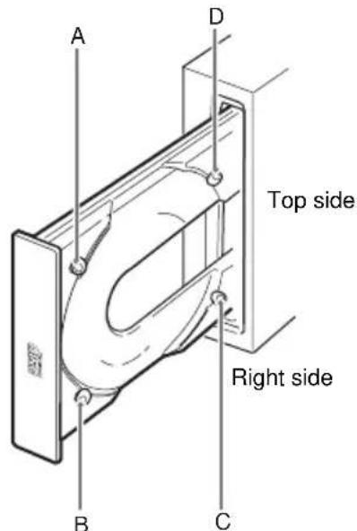 SONY CDU701 - When the drive's right side is down - 1