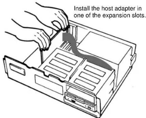 SONY CDU701 - Mounting the Host Adapter - 1