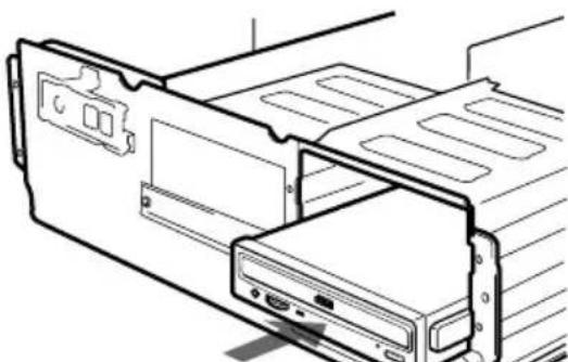 SONY CDU701 - Mounting the Drive - 1
