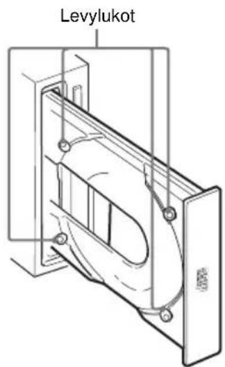 SONY CDU701 - Levylukkojen käytäminen - 1