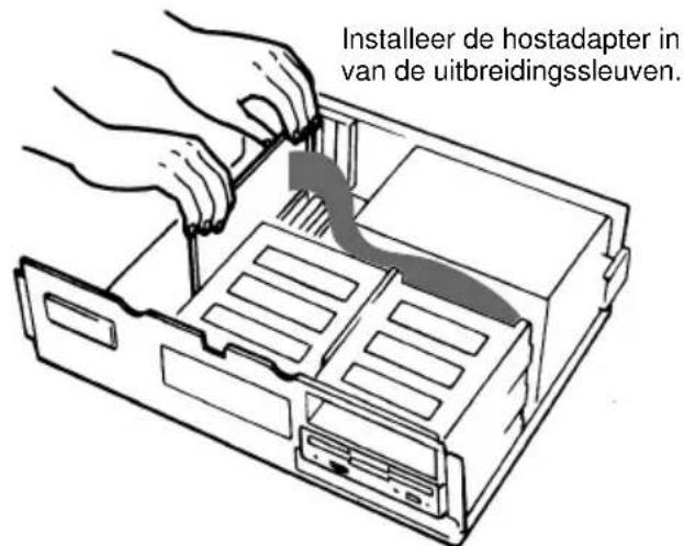 SONY CDU701 - De hostadapter monteren - 1