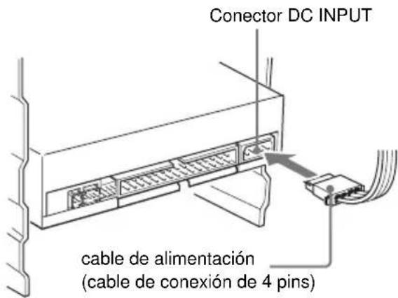 SONY CDU701 - - Conector DC INPUT - 2