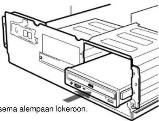 SONY CDU701 - Aseman asentaminen - 1