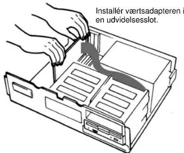 SONY CDU701 - Montering af værtsadapteren - 1