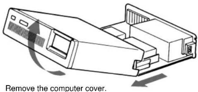 SONY CDU701 - Opening the Computer - 3