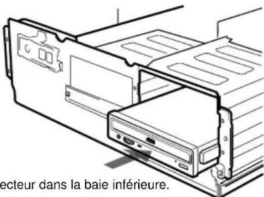 SONY CDU701 - Montage du lecteur - 1