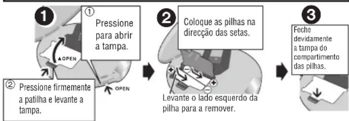 PANASONIC SLSX480 - Utilizar pilhas recarregáveis (não fornecidas) Carregue antes - 3