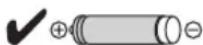 PANASONIC SLSX480 - Verwendung der Akkus (nicht mitgeliefert) - 1