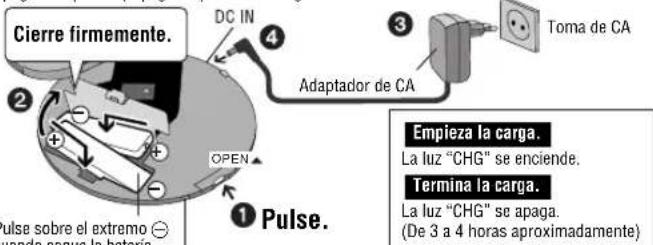 PANASONIC SLCT720 - Baterías Cárguelas antes de utilizarlas la primera vez. - 1