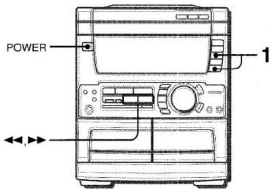 AIWA CXNMT70 - ECOUTE DE SOURCES EXTERNES - 1