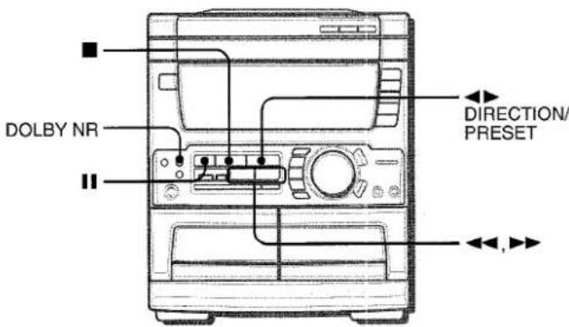 AIWA CXNMT70 - REPRODUCCION DE UNA CINTA - 1