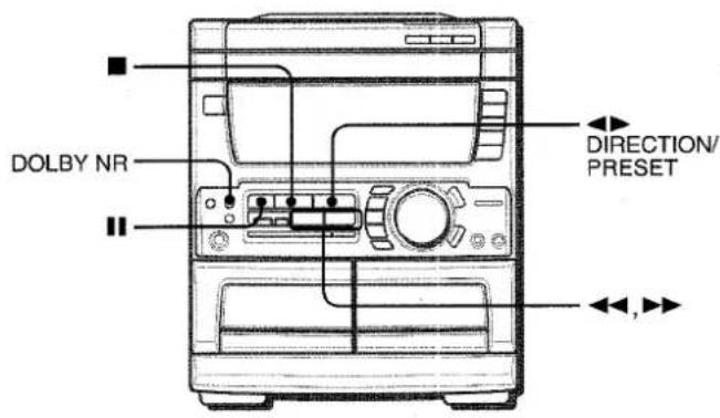 AIWA CXNMT70 - PLAYING BACK A TAPE - 1