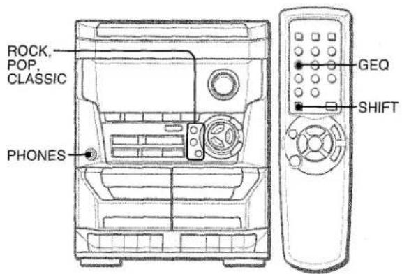 AIWA NSXA111 - EGALISEUR GRAPHIQUE - 1