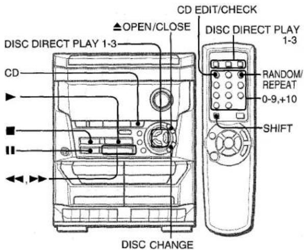 AIWA NSXA111 - OPERATIONS DE BASE - 1