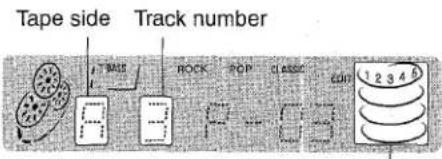 AIWA NSXA111 - To check the order of the programmed track numbers - 1