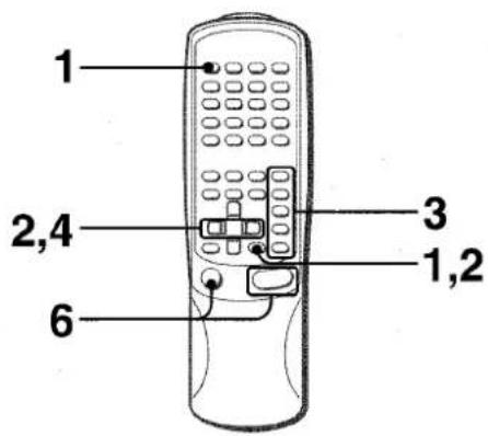 AIWA CXNMT90 - SETTING THE TIMER - 1