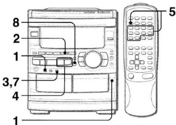 AIWA CXNMT90 - ENREGISTREMENT AVEC MONTAGE PROGRAMME - 1