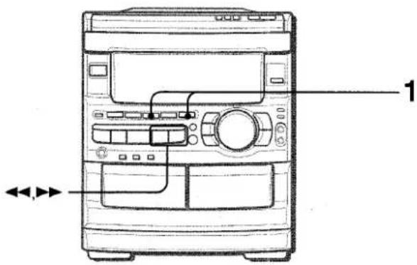 AIWA CXNMT90 - ECOUTE DE SOURCES EXTERNES - 1