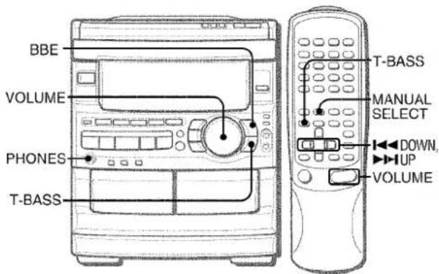 AIWA CXNMT90 - REGLAGES AUDIO - 1