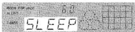 AIWA NSXA10 - SETTING THE SLEEP TIMER - 2
