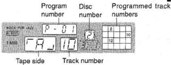 AIWA NSXA10 - To stop recording - 1