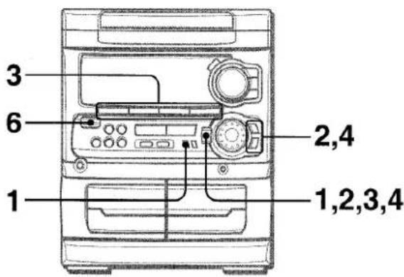 AIWA CXNMT320 - AJUSTE DEL TEMPORIZADOR - 1