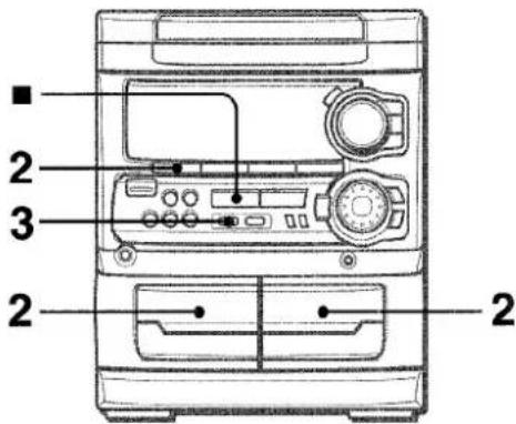 AIWA CXNMT320 - DUPLICATION DE LA TOTALITE D'UNE CASSETTE - 1
