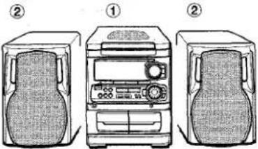 AIWA CXNMT320 - SETTING UP - 1