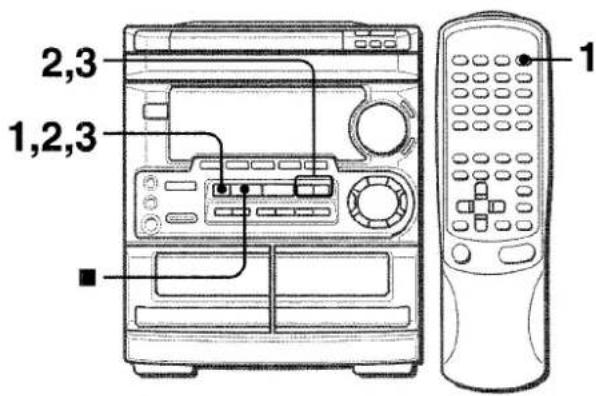 AIWA CXNMT50 - PUESTA EN HORA DEL RELOJ - 1