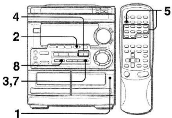 AIWA CXNMT50 - ENREGISTREMENT AVEC MONTAGE PROGRAMME - 1